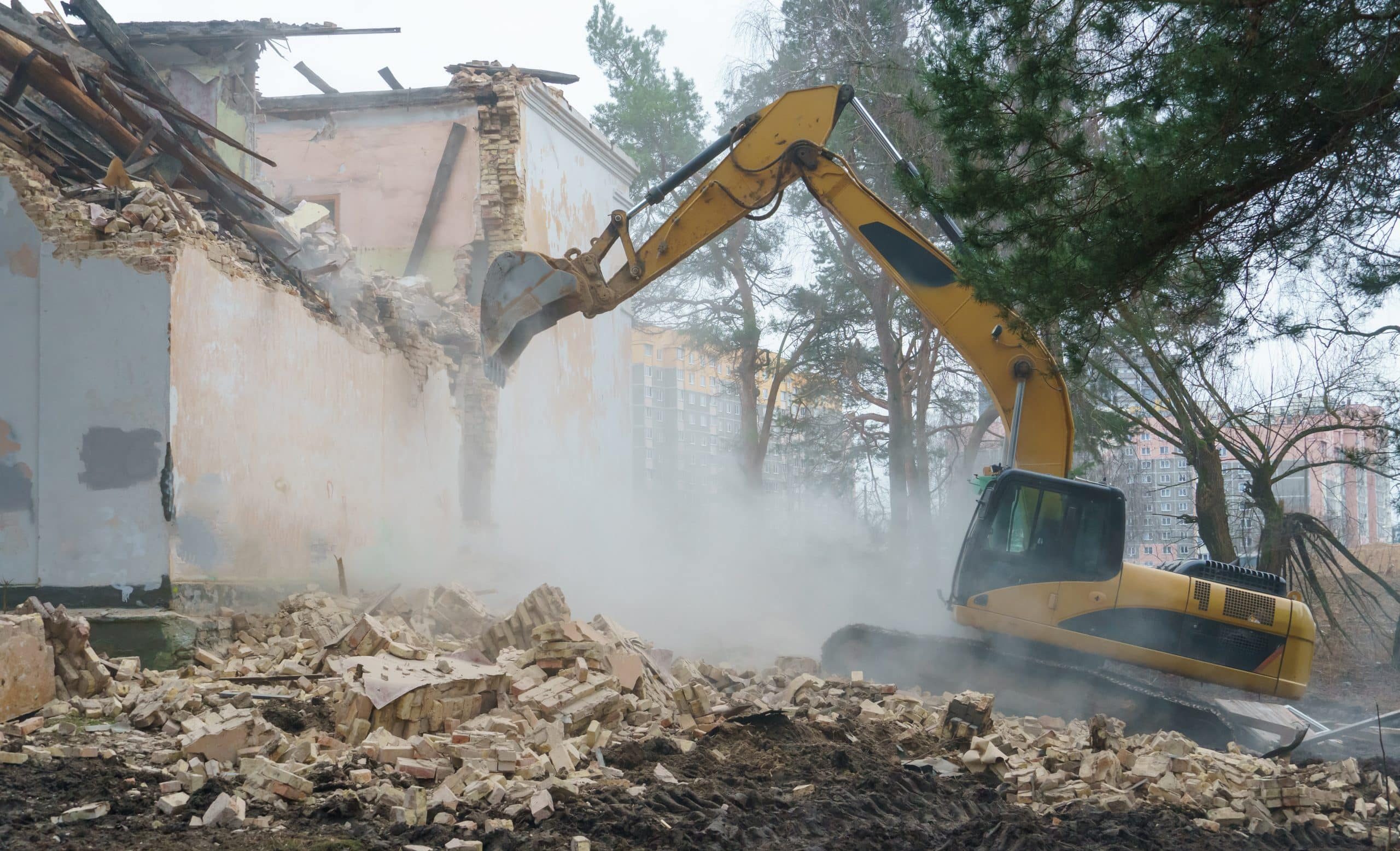 Démolition James Calard Lyon